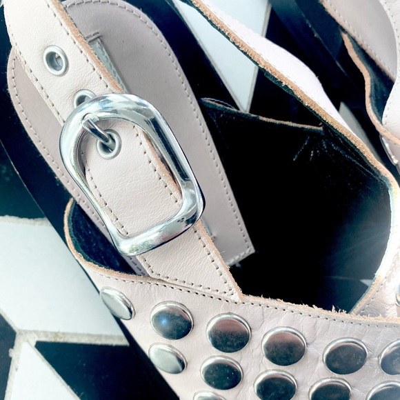 Alexander McQueen Kim studded sandals-NWT - Picture 3 of 5